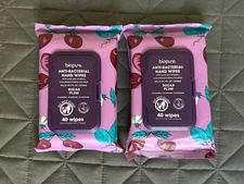 Biopure Sugar Plum Anti-Bacterial Hand Wipes (2 Pks)