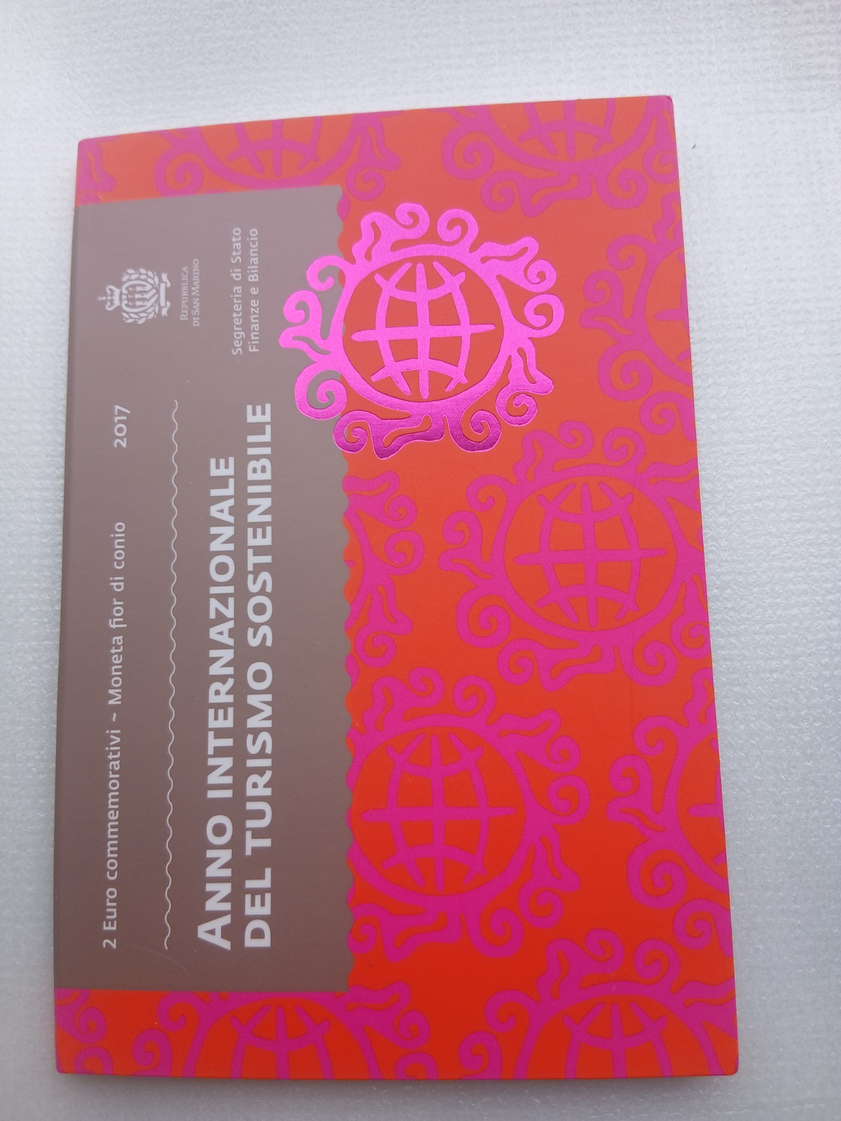 2€ Commémorative Saint Marin 2017. Année Du Tourisme Durable... NEUVE