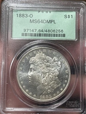 New Orleans Silver 1883 Year Morgan US Dollars (1878-1921) for