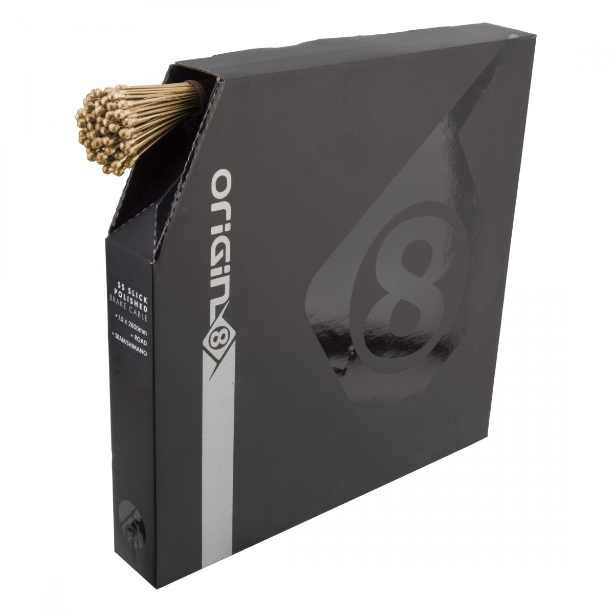 Тормозной трос для электролизного велосипеда Origin8 SS SuperSlick - Нержавеющая сталь 2800 мм 105790₽