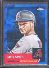 Pavin Smith 2022 Topps Chrome Platinum Blue Atomic Refractor #107 (3/100)