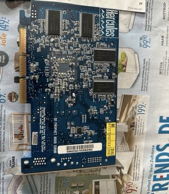 Hercules ATI Radeon 9000 128MB 3D Prophet 9000 AGP Grafikkarte Retro
