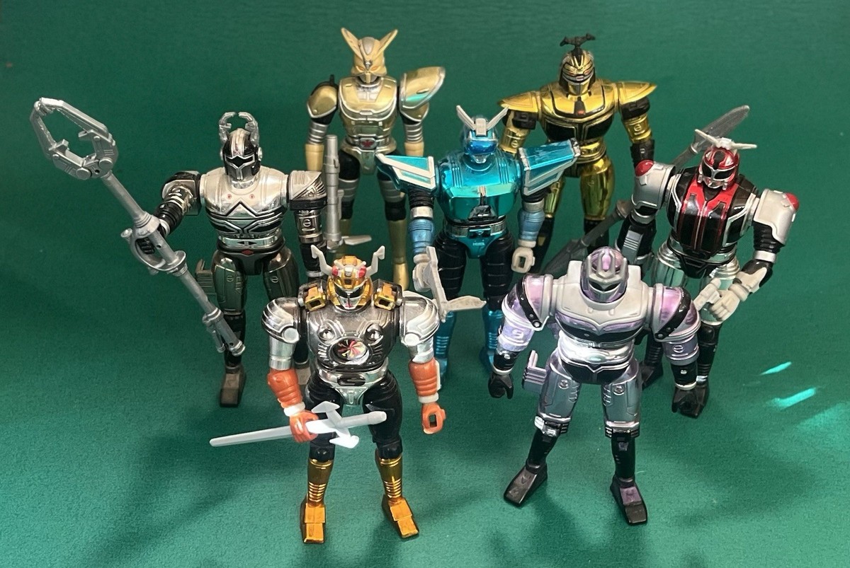 Vintage Bandai Beetleborgs Metallix Lot Astralborgs Ladyborg