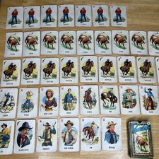 VTG Roundup Card Game by Whitman Publishing RARE HTF Complete