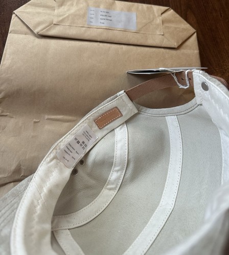 Hender Scheme Pig Jet Cap Pig Leather Sand Beige - Picture 5 of 7
