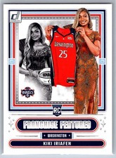 2025 Donruss WNBA Kiki Iriafen Franchise Features #18