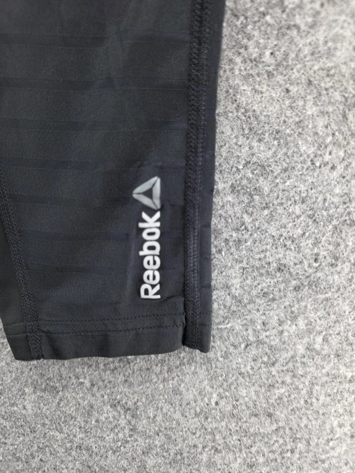 Reebok Leggings Mujer XL Negro Speedwick Atlético Gimnasio Yoga Pantalones Elastizados Foto 2 de 4