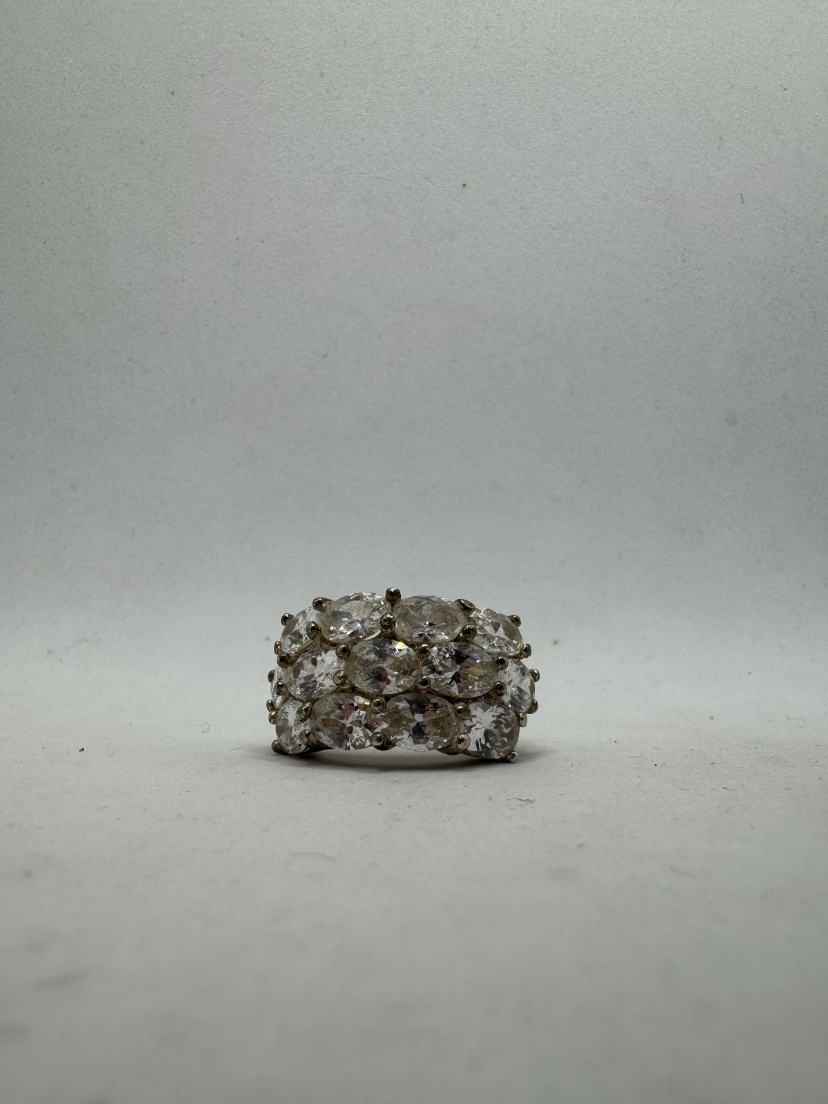 ::925 SILVER RING SOLID °SIZE 51° ELEGANT JEWELLE… - image 1