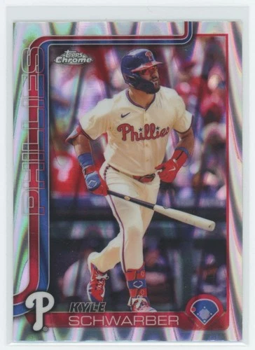 Kyle Schwarber 2025 Topps Chrome Kyle Schwarber #31 Refractor