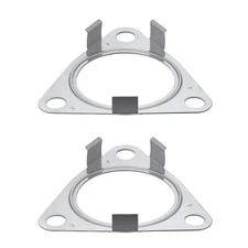 Elring 2pc Exhaust Pipe Flange Gasket Set For Cayenne Q7 Touareg 3.6 V6 DOHC