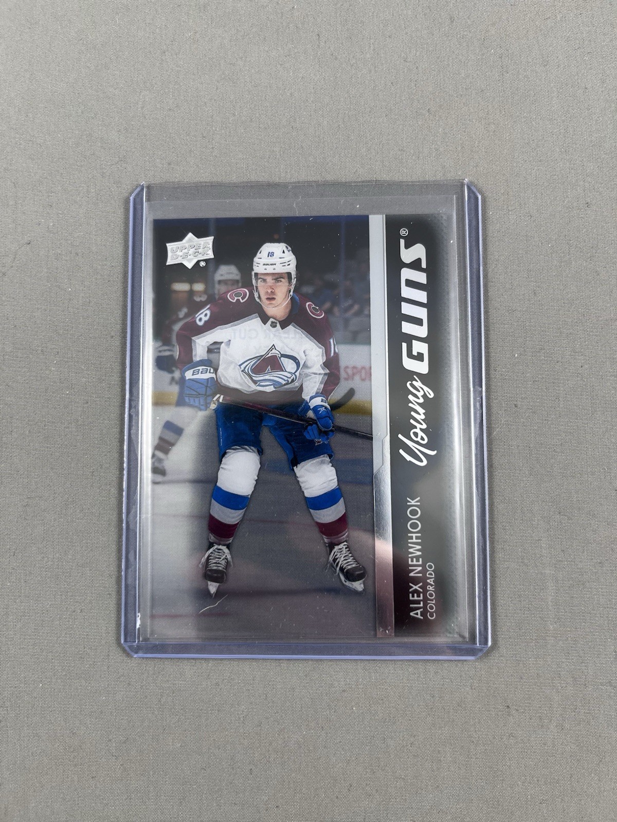2021-22 UD Upper Deck Alex Newhook Young Guns YG Rookie CLEAR CUT #461 Canadiens
