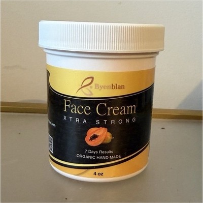 Byenblan Organic Hand Made Face Moisturizer Cream Daily Use 4oz