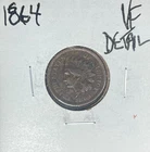 1864 INDIAN HEAD CENT ~ VF DETAIL ~NICE COIN~
