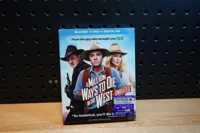 A Million Ways to Die in the West Unrated Blu-ray DVD Digital HD