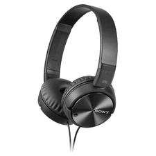 Sony Noise Canceling MDRZX110NC Wired Headphones - Black