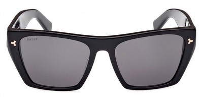 Bally BY0109-H 01A Black Cateye Plastic Sunglasses 55-17-135 sd*