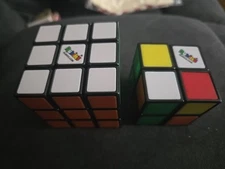 2 Rubik's Cube The Original 2"1/4x2"1/4 Rubik's Cube Toy Puzzle Spin 