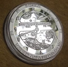 1oz SILVER CHAUTAUQUA SILVER WORKS ~ EXISTANCE MEASURED IN THEORY