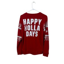 PINK Victoria s Secret Red Holiday Sweatshirt size S