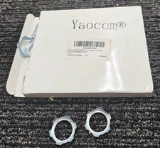 (QTY 200) Yaocom 1/2" Electrical Conduit Lock Nut Rigid Lock Nut