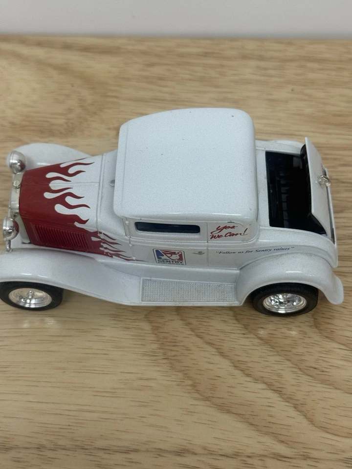 Sentry Model A Chop Top Coupe Street Rod Metal Locking Bank #53 - Image 2 of 4