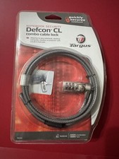 Targus Defcon CL Laptop Combination Cable Lock PA410U New