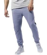 Reebok Mens Training Supply Knit Athletic Jogger Pants, wasind, L