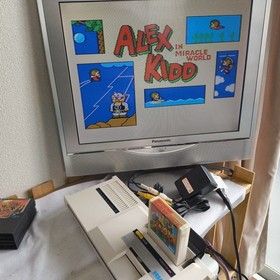 SEGA MARK 3 III CONSOLE (Sega Master System) ,w/Pad, PSU, Box, Working, Japan