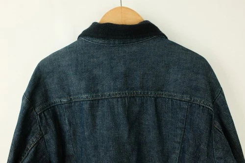 45R Women's Sz L JP3 Blue Denim Zip Jacket Japan 45RPM image 7