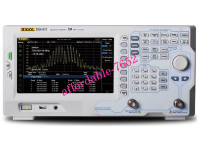 Rigol DSA815-TG Tracking Generator Spectrum Analyzer FedEx or DHL .NEW