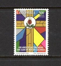 R5310 Colombia 1996 Community of St. John of God 1v. MNH