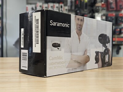Saramonic Cammic Ultraléger Sur L'Appareil Photo Fusil Micro Avec / Trs & Trrs