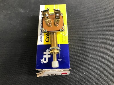M-914-01 COLE HERSEE MOMENTARY PUSH BUTTON SWITCH