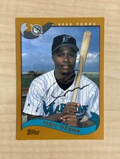 PABLO OZUNA FLORIDA MARLINS SIGNED AUTOGRAPHED 2002 TOPPS CARD #539 W/COA