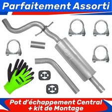 Pot d'échappement Volkswagen GOLF