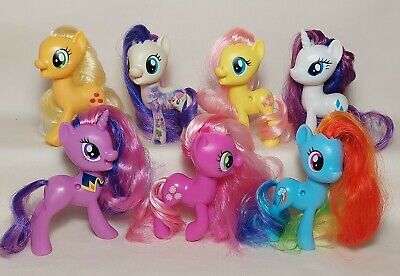 Hasbro My Little Pony Pinkie Pie, Fluttershy, AppleJack, & Rarity - Ruby  Lane