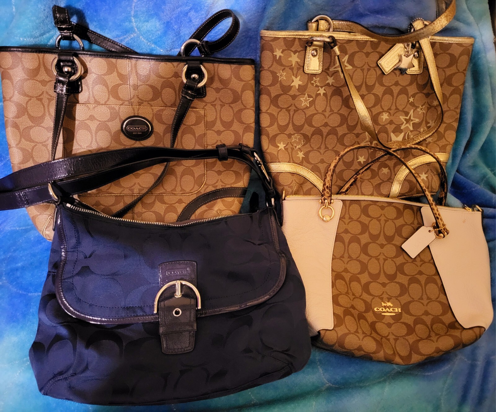 4 Beautiful Gently Used Coach eBay