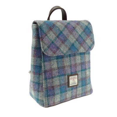 Glen Appin of Scotland Harris Tweed Mini Backpack/Rucksack  display picture 1