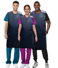 X-Ray Apron & Thyroid Collar - FlexBack, 0.5 Lightweight/Lead Free, USA Made