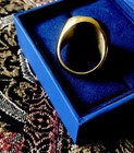 Napoleon lll  “Emperor” Ring Men’s Faux Gold-colored Size 9 Brass  + Jewelry box — photo 9