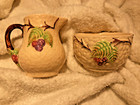 Antique Wade Bramble Sugar & Creamer — photo 2