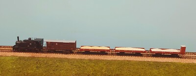ACME 70043D Güterzug Lok Gr.851, Wagen Dm und 3 Etagen Ep.III digital