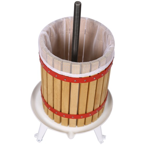 Bolsa de filtro trituradora de prensa de vino de frutas, trituradora de manzanas y uvas y bayas 100 % natural Manu - Imagen 7 de 9