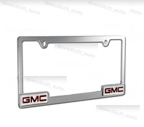 Gmc license 2024 plate cover
