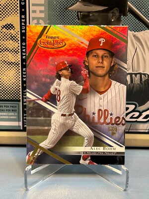 2021 Topps Gold Label Class 1 #87 Alec Bohm RC | eBay