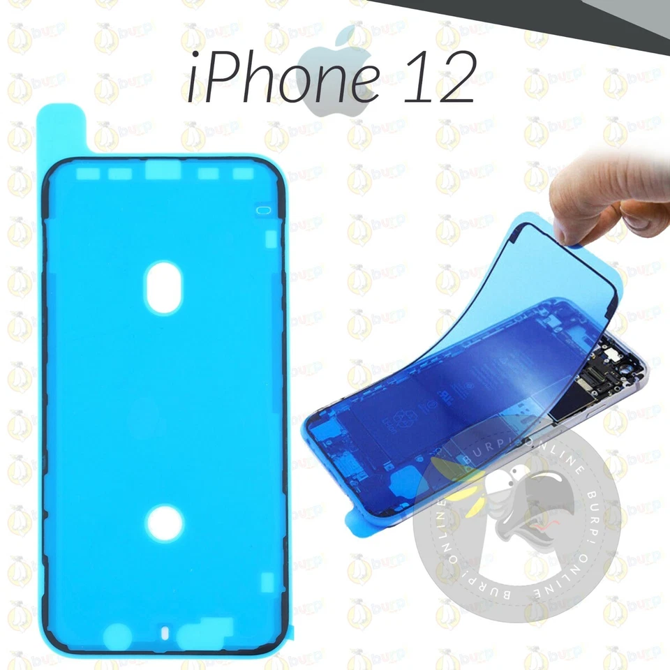 ADESIVO APPLE IPHONE 12 BIADESIVO DISPLAY GUARNIZIONE FISSAGGIO SCHERMO LCD