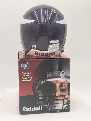 Fran Tarkenton Vikings Lot - Signed Riddell Mini Helmet & 1962 Topps Rookie Card - Picture 6 of 24