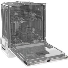 Hisense HV642E90UK 13 Place Fully Integrated Self-Clean Dishwasher - Silver