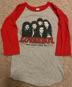 loverboy concert t shirt
