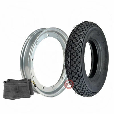 GOMME KIT RUOTA COMPLETA GOMMA CAMERA CERCHIO 3 50 10 PER PIAGGIO VESPA PX 125 150 200